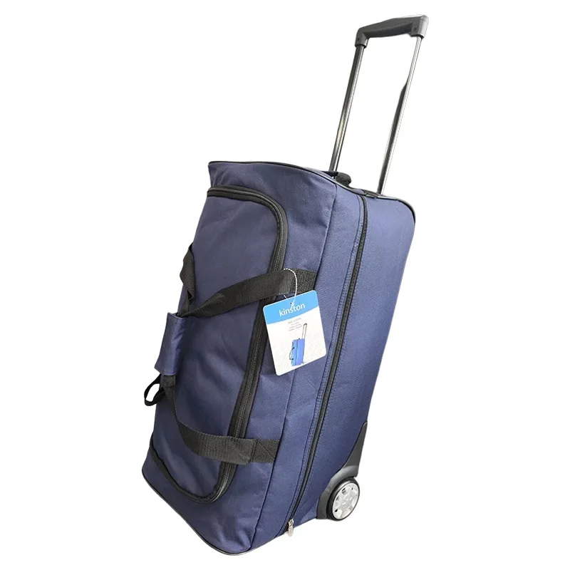 

Ultra-Light Ox Fabric Lage Bag with Wheels for Busin Travel Large Capaci Soft Bag Sport Sle Dual Strap Men Women