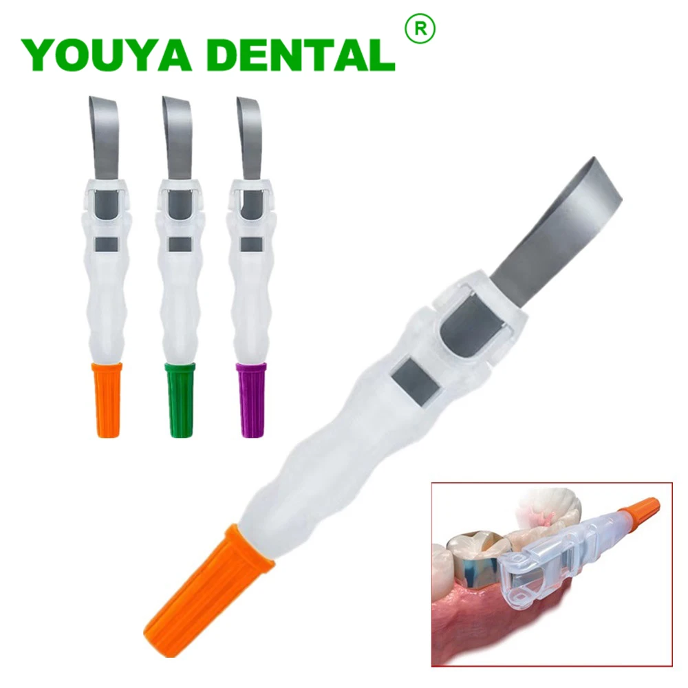 Dental Matrix System Sectional Contoured Matrice Adjustable Stainless Steel Roll Type Matrix Band Retainer Dentistry Materials