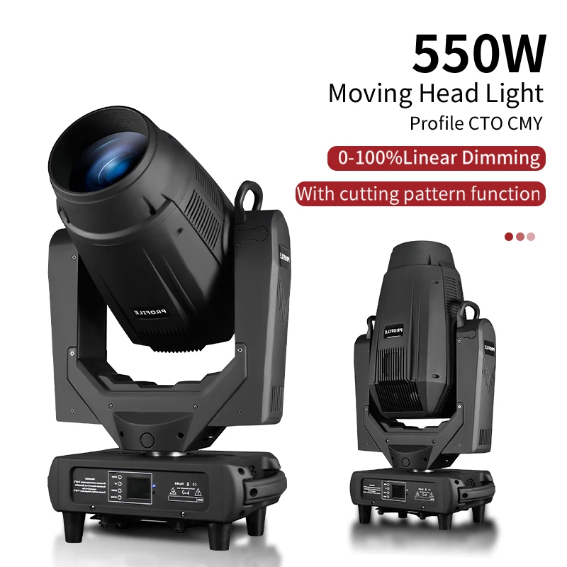 

Светодиодный прожектор 550 Вт CMY CTO с профильным лучом, эффектом Wash, зумом, DMX512, вращающейся призмой для дискотек и DJ-шоу