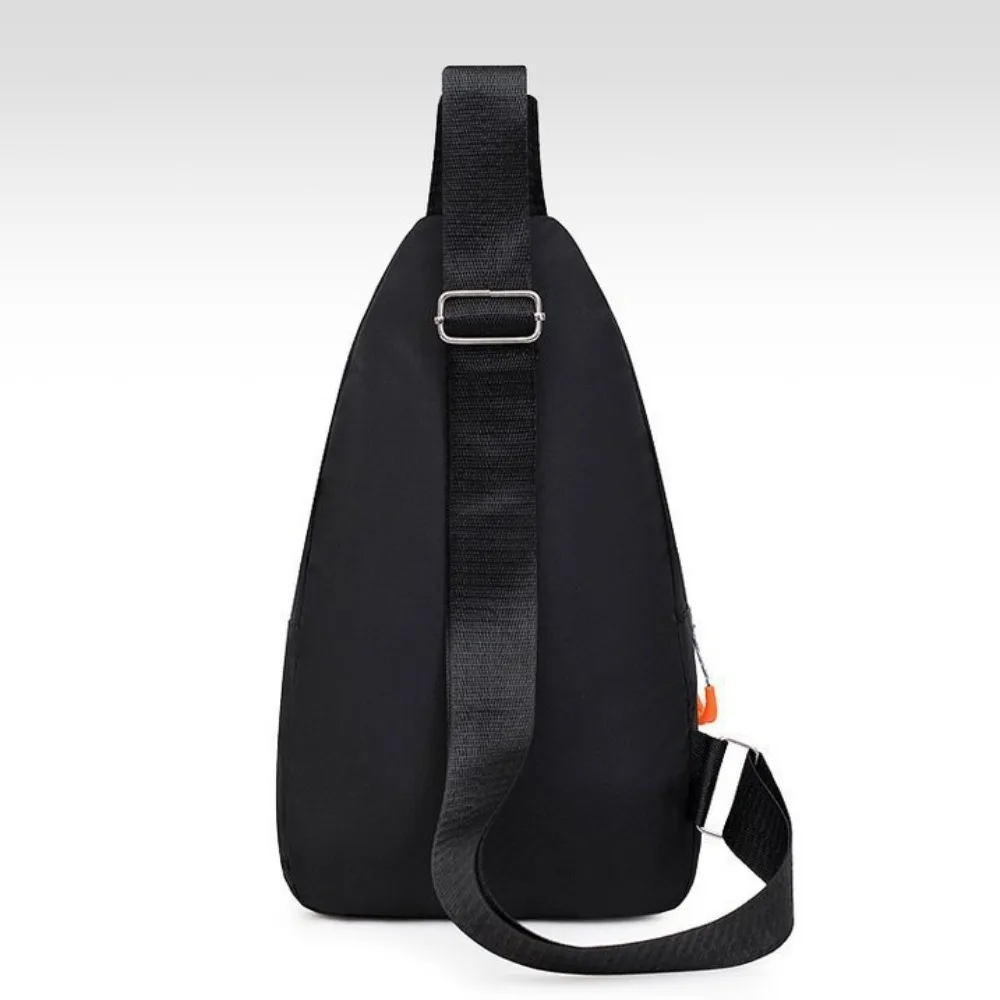 Oxford Cloth Male Sling Backpack Waterproof Adjustable Strap Men's Chest Bag Multi Functional Large Capacity Crossbody Bag Daily