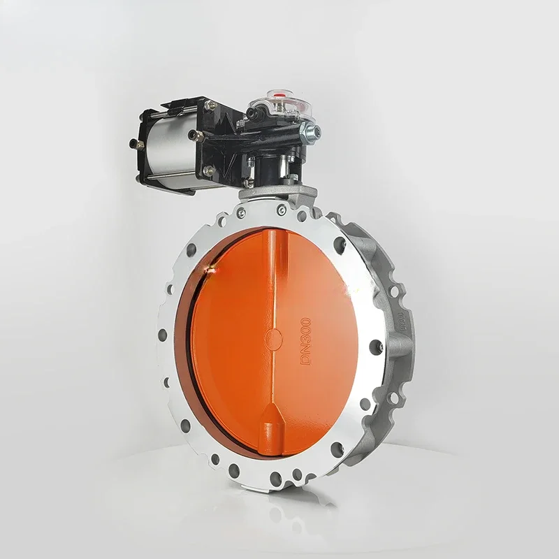 Pneumatic dust butterfly valve V2FS/V1FS powder terminal cement weighing warehouse discharge ventilation single and double