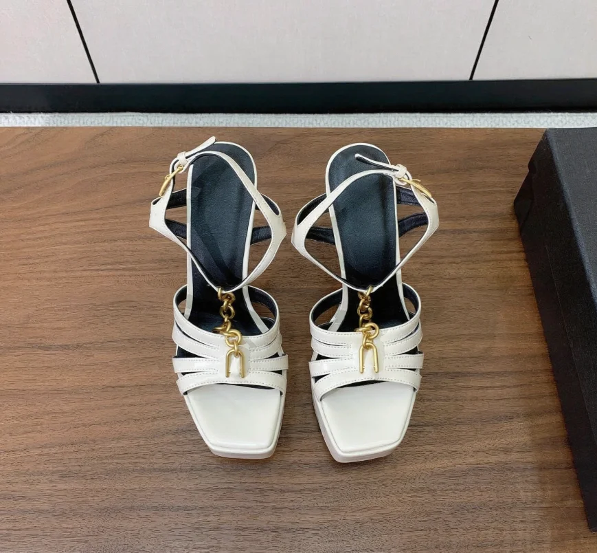 Nouvelles sandales d'été pour  - Gold Chain Sandal avis et prix