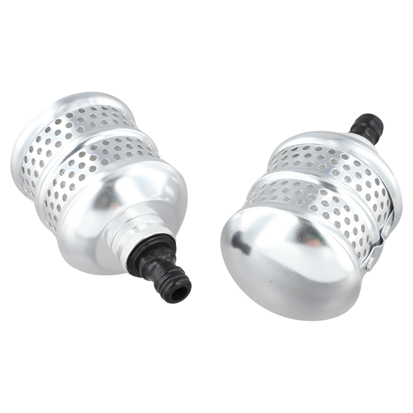 Aluminum Bubbler Sprinkler Heads 2 Pieces with 3/4in Female Connector for Controlled Watering of Roots in Garden Hose Setups