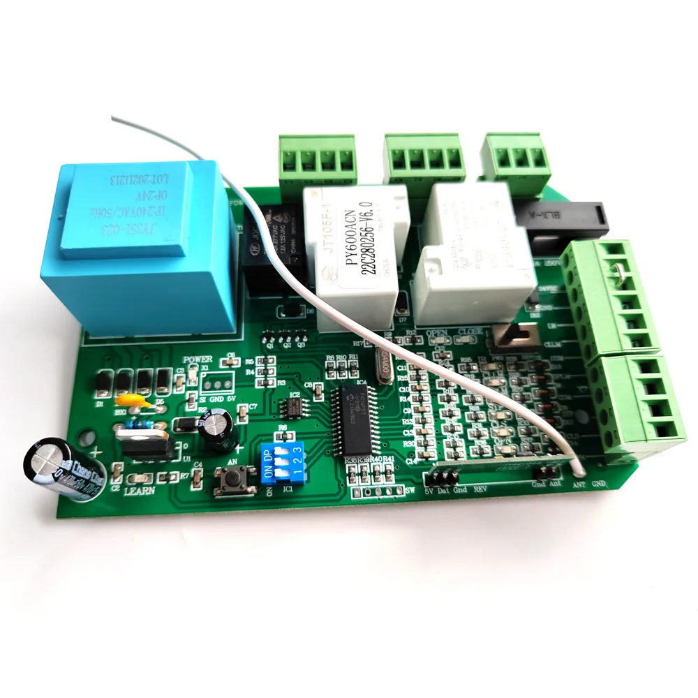 py600ACN Control Board for Sliding Gate Opener Security Electronic Main Replacement Circuit Control Board 110V or 220V