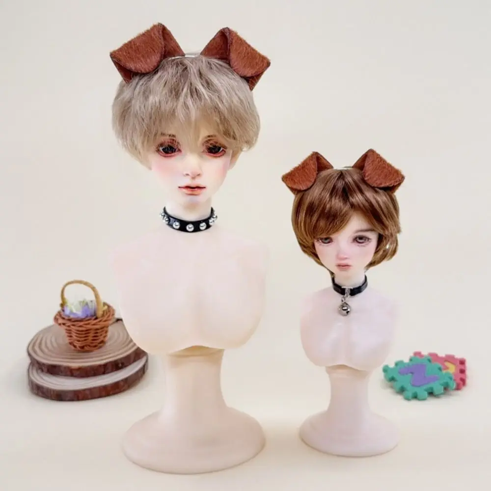 

Dress Up Toy Kawaii Dog Ear Headband Soft DIY BJD/SD Doll Headwear Cute Brown Plush Doll Hairband Girls Toys