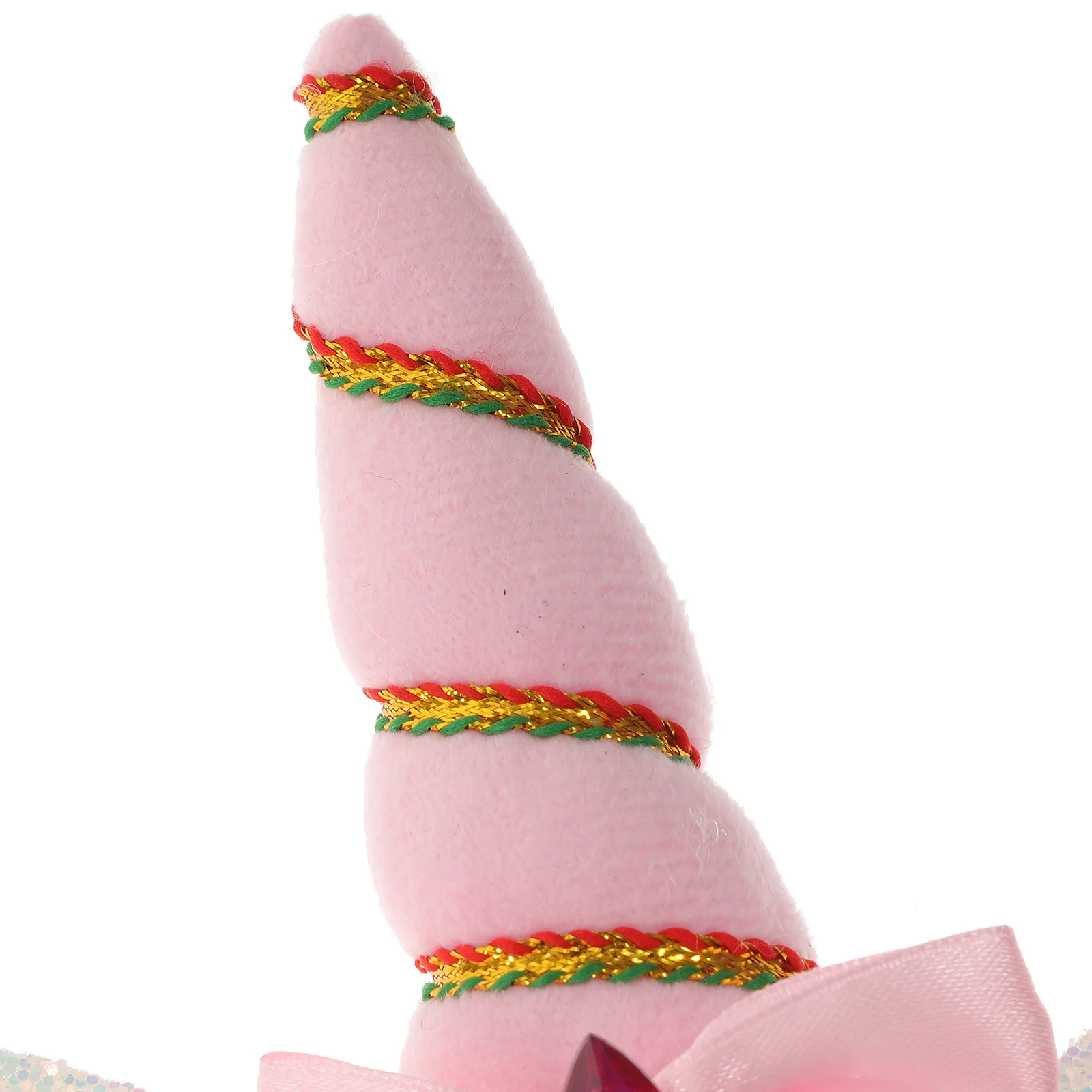 

1Set Unicorn Hairband Fashionable Lovely Girls Headband Birthday Party Festival Accessory Reusable Lightweight Charming Gift