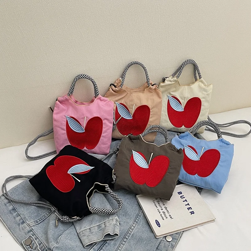 

FEILER 2025 New Super Fire Sun Embroidery Reusable Bag Shopping Tote Bag Commuter Single Shoulder Crossbody Small Tote Bags