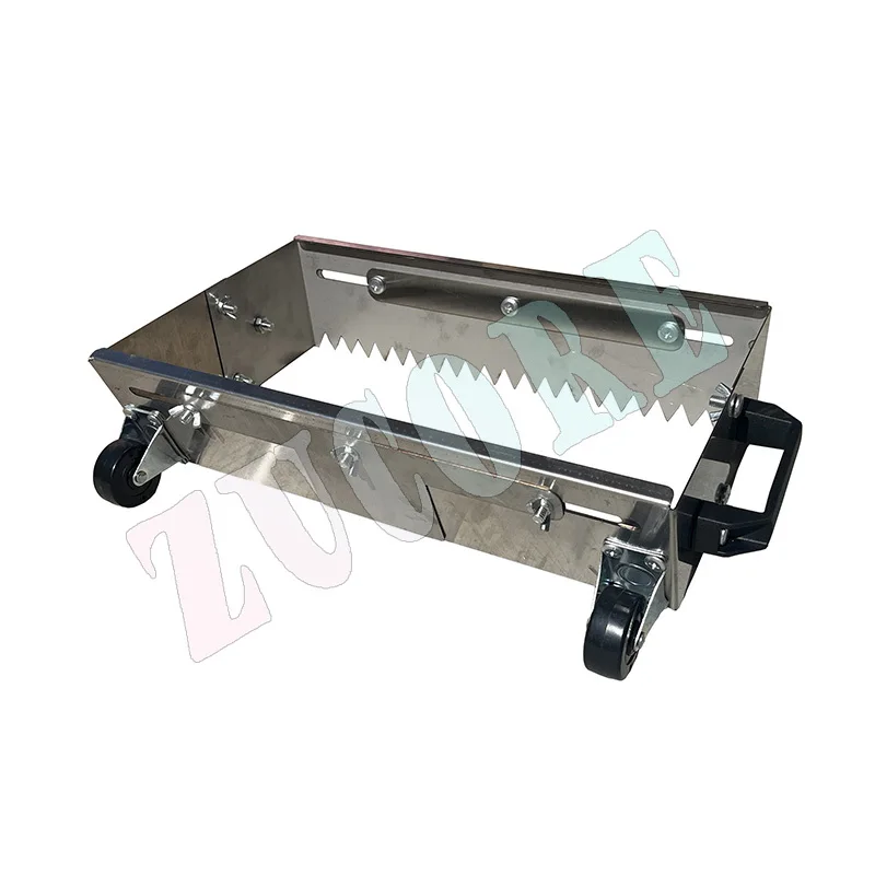 400–800 mm verstellbarer Kellemörtelkamm mit V-Gekerbung für schnelle und gleiche Anwendung von Kleber auf dem Boden