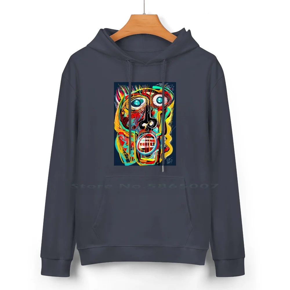 The Scream Street Art Graffiti Pure Cotton Hoodie Sweater 24 Colors Graffiti Scream Munch Underground Street Art Pop Art Style