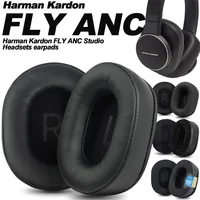 Almohadillas para auriculares Harman Kardon FLY ANC, almohadillas de repuesto para auriculares, orejeras, fundas de memoria de tela suave, proteína de esponja