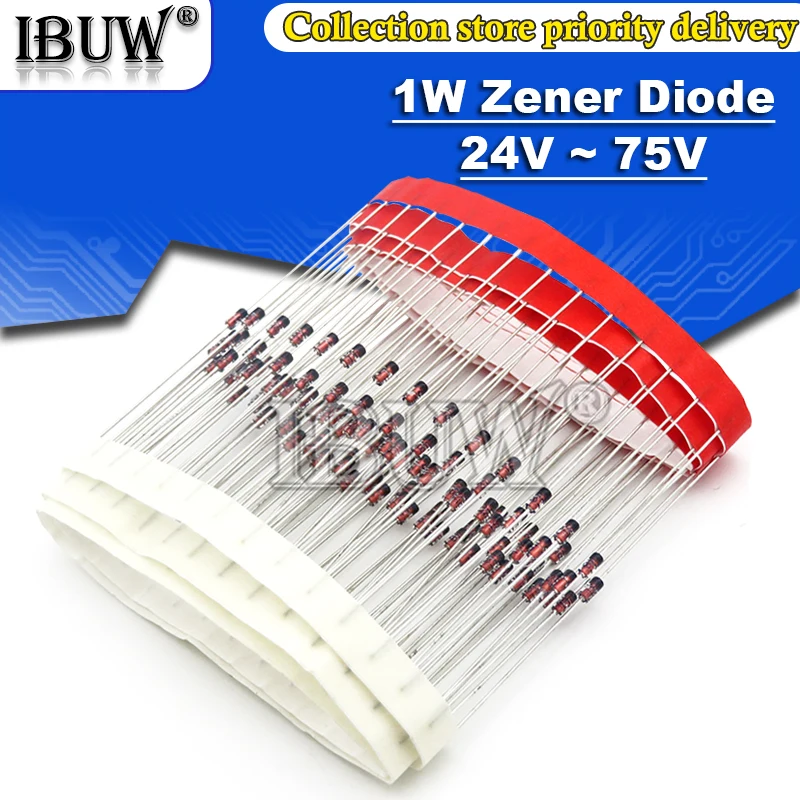 100Pcs 1W Zener Dio…