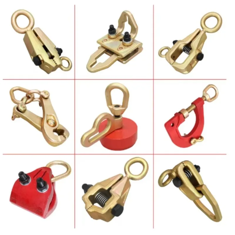 Auto Body Frame Straightening Fixture Forged Sheet Metal Repair Clamp Dent Pulling Shaping Tool