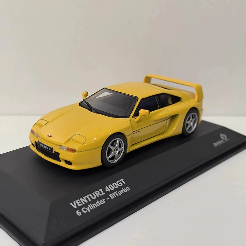 SOLIDO 1/43 Schaal VENTURI 400GT Legering Simulatie Auto Model Statische Collectie Versierd Vakantie Speelgoed Souvenir Gift