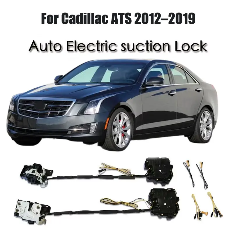 

For Cadillac ATS 2012–2019 Car Soft Close Door Latch Pass Lock Actuator Auto Electric Absorption Suction Silence Closer