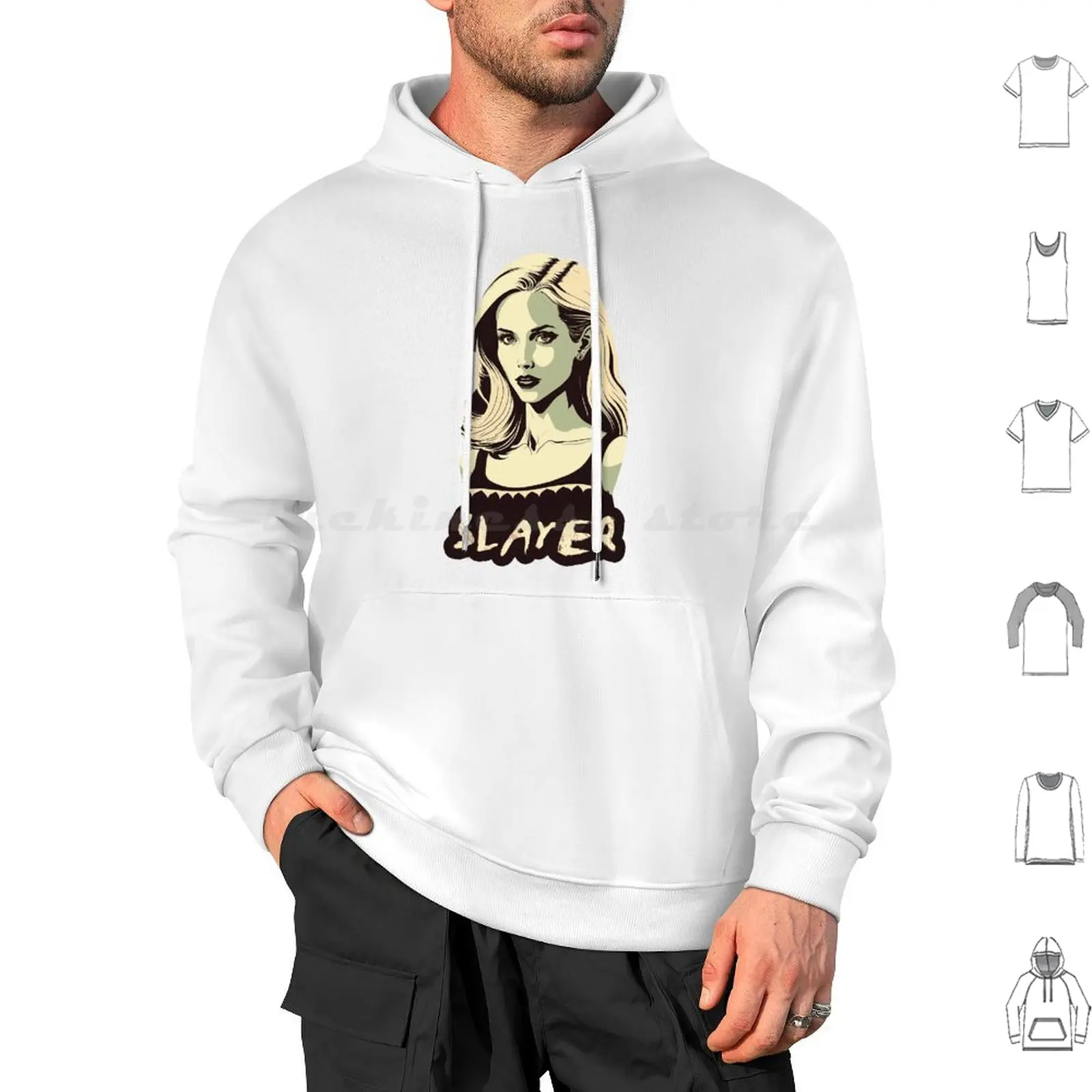 Buffy Design Hoodies Long Sleeve Buffy The Vampire Buffy The Bronze 90s Whedonverse Joss Whedon Buffy Summers Stake