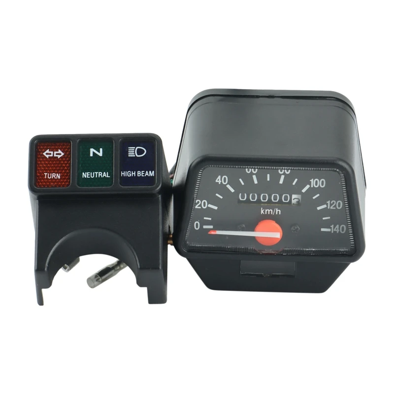 Speedometer sepeda motor, instrumen perakitan Odometer Tachometer untuk Yamaha XT225