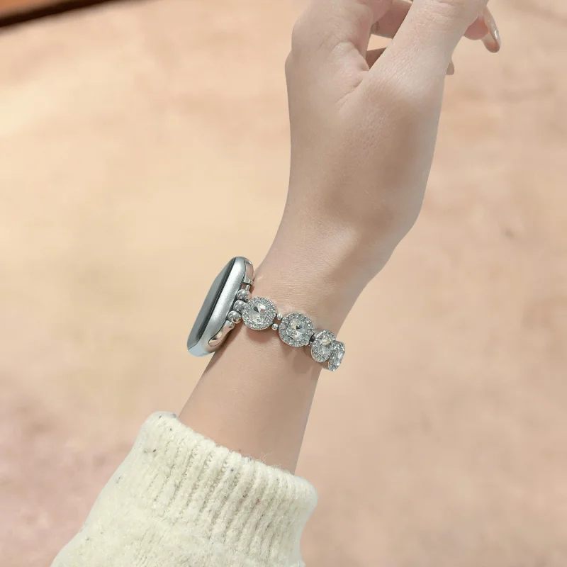 

New minimalist metal strap compatible with iWatch Strap 38mm 40mm 41mm 42mm 44mm 45mm 49mm Fashion Strap