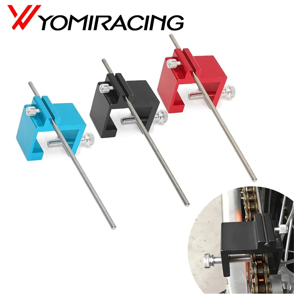 

YOMI Универсальный инструмент для выравнивания цепи мотоцикла ATV Инструмент для выравнивания звездочки цепи мотоцикла