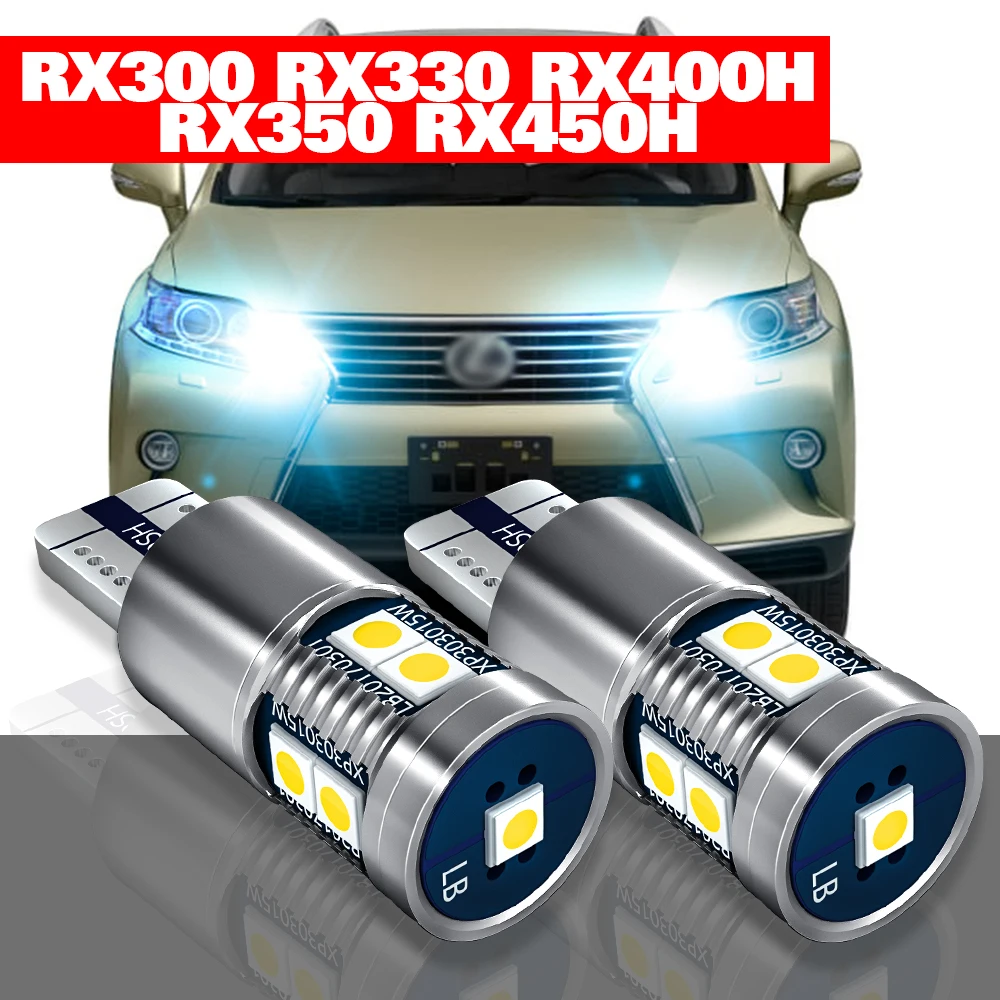 

For Lexus RX300 RX330 RX400H RX350 RX450H 1999-2012 Accessories 2pcs LED Parking Light Clearance Lamp 2007 2008 2009 2010 2011