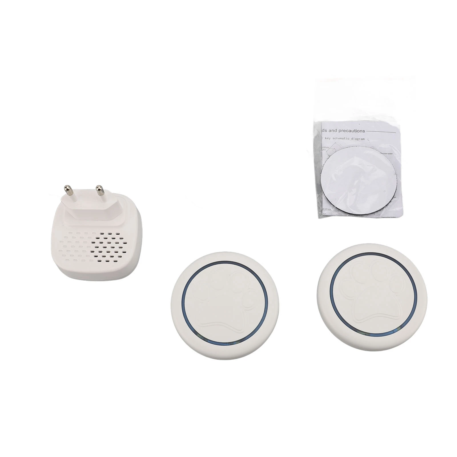 Wireless Dog Doorbell Training to Go Outside 60 Melodies 5 Volume 1000 Ft Range for Pets Puppy Doorbell Wireless Puppy Door