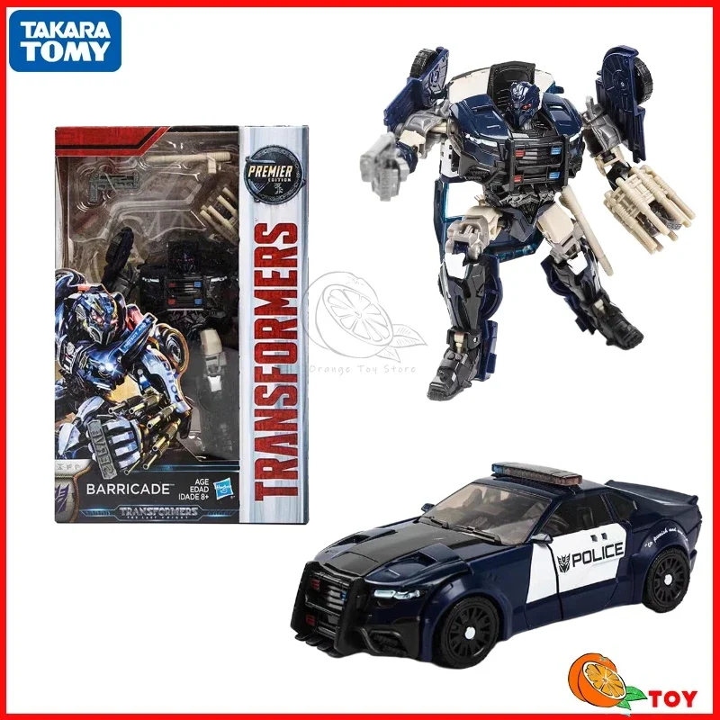 

В наличии Takara Tomy Трансформеры Игрушки Трансформеры: Последний рыцарь TLK класс D модель Баррикада робот коллекция экшн-фигурки