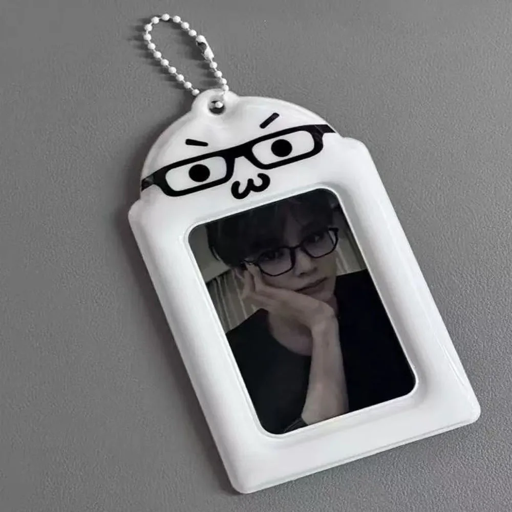 Cute Photo Card Holder Fan Collection Sleeve Pc Holder 3-3.5in Album Idol Photo Card Small Card Storage