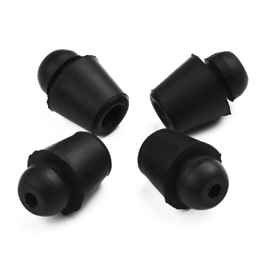 100% Brand New Dampers Buffer Door Dampers Buffer Door Rubber 4pcs Set 4pcs/Set Accessories BUMPER RUBBER Black