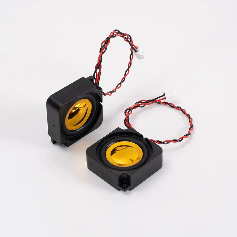 28*28mm AI intelligent voice recognition speaker, full-range sound cavity, 4Ω2W advertising machine speaker, multimedia speaker