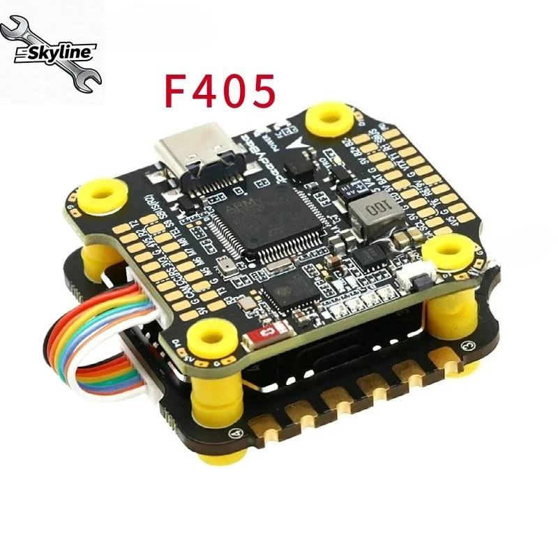 F405 V4 Stack  Configure Bluetooth 3-6S FPV 5-8 inch 55A 4-in-1 ESC&FC Frame Drone
