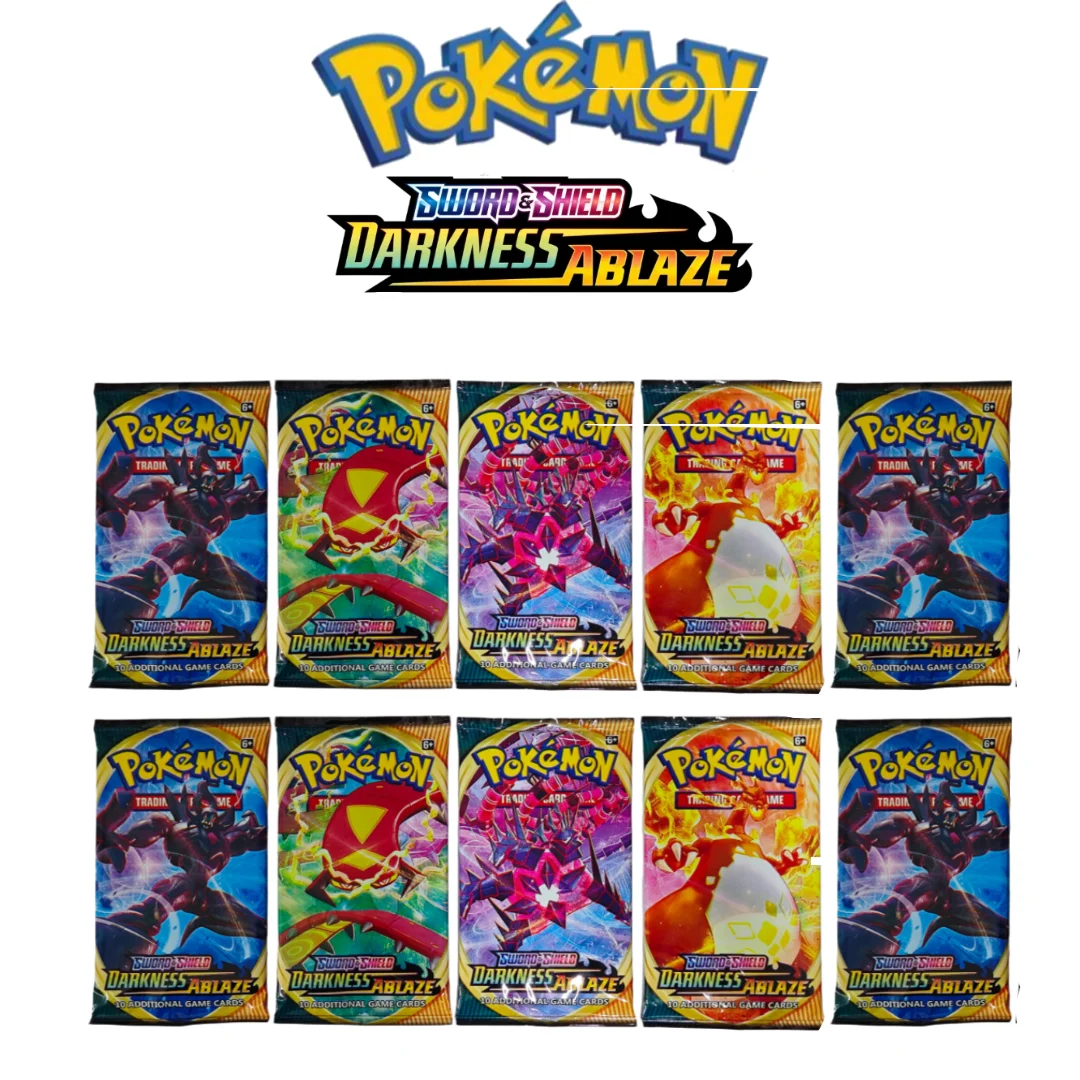 100 stuks Engelse Pokémon TCG Mega Evolution Ascended Heroes Booster Packs, verzegeld, verzamelbaar cadeau voor het kaartspel
