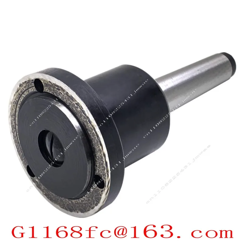 Rotary No. 345 Lathe Tailstock Taper Handle Rotating Three-jaw Chuck Connecting Rod Flange Over Plate 125 160