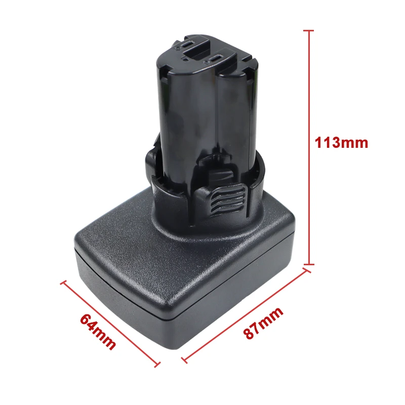 Caja de plástico BL1013 para batería de litio, placa de circuito PCB para Makita de 12V, 10,8 V, paquete de iones de litio, 194550-6, 194551-4, caja BL1014