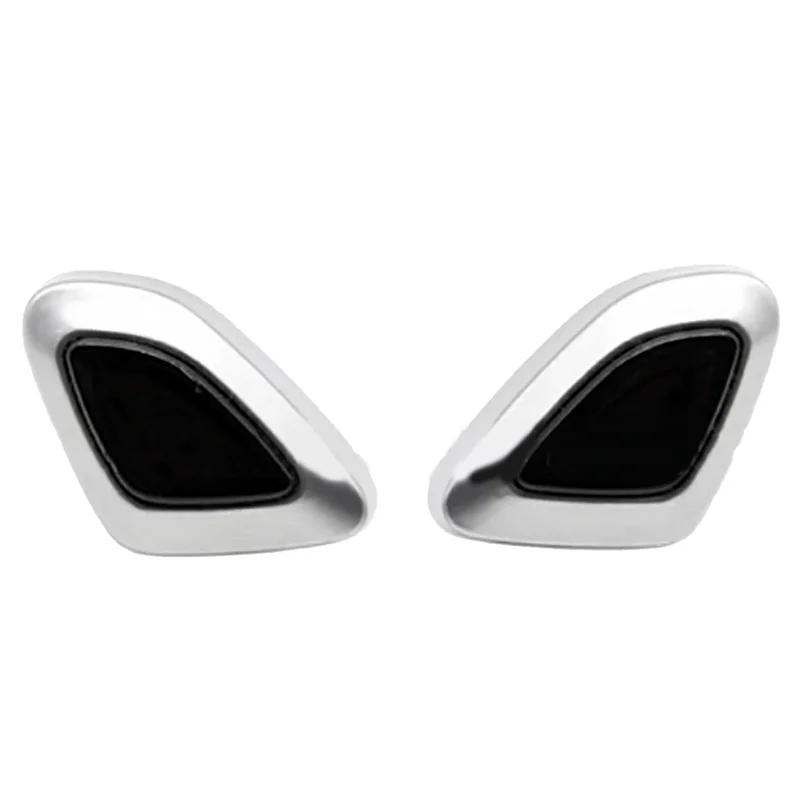 1 زوج مقعد ضبط التبديل مسند الرأس زر A2229058100 A2229058200 لمرسيدس W222 W217 S-Class 2014-2022 أجزاء غطاء الكروم