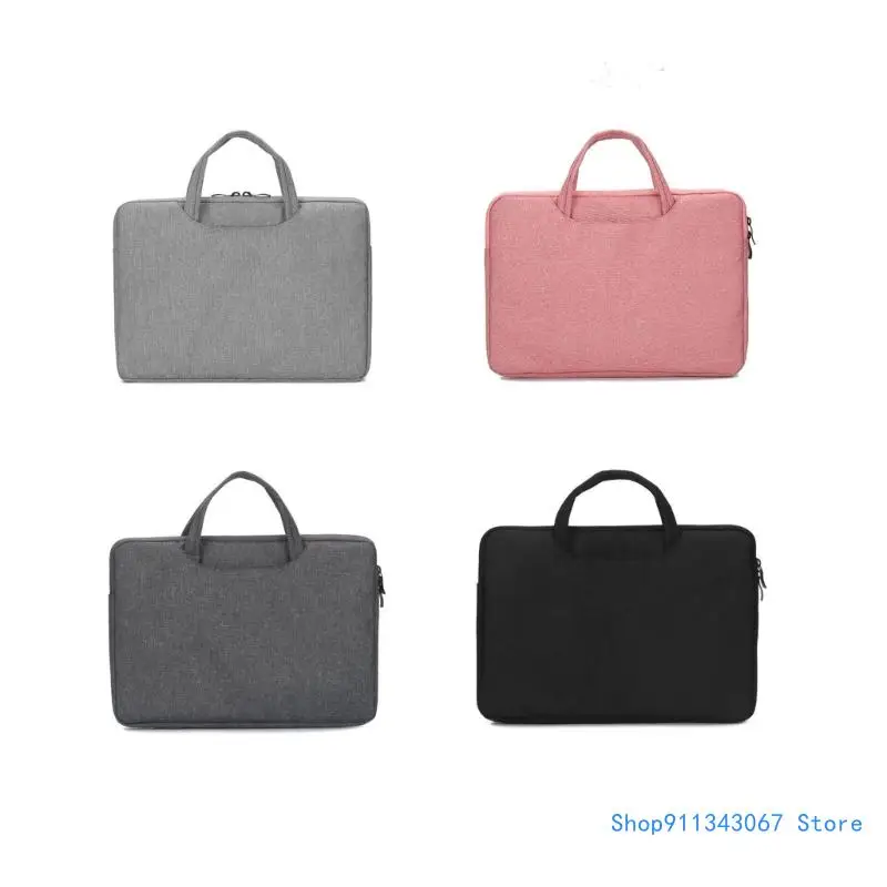 

Laptop Bag Waterproof Canvas Fabric Case Notebook Computer Case Briefcase Drop shipping