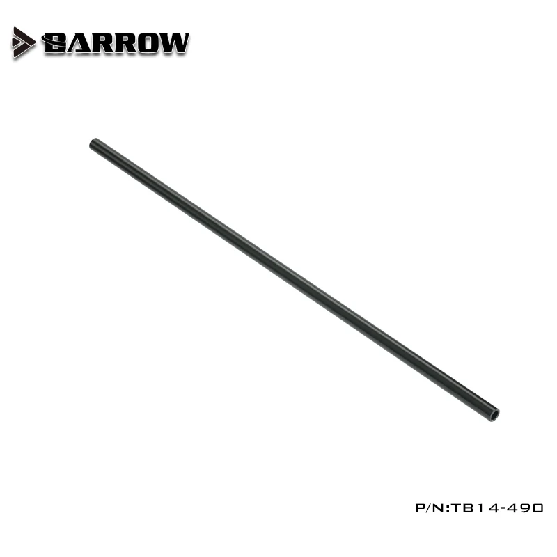 Barrow Metal Tube(ID12mm + OD14mm)1mm Thickness straight tube pre-bent 90 degree copper tube black water-cooled TB14-490 TSWB-14