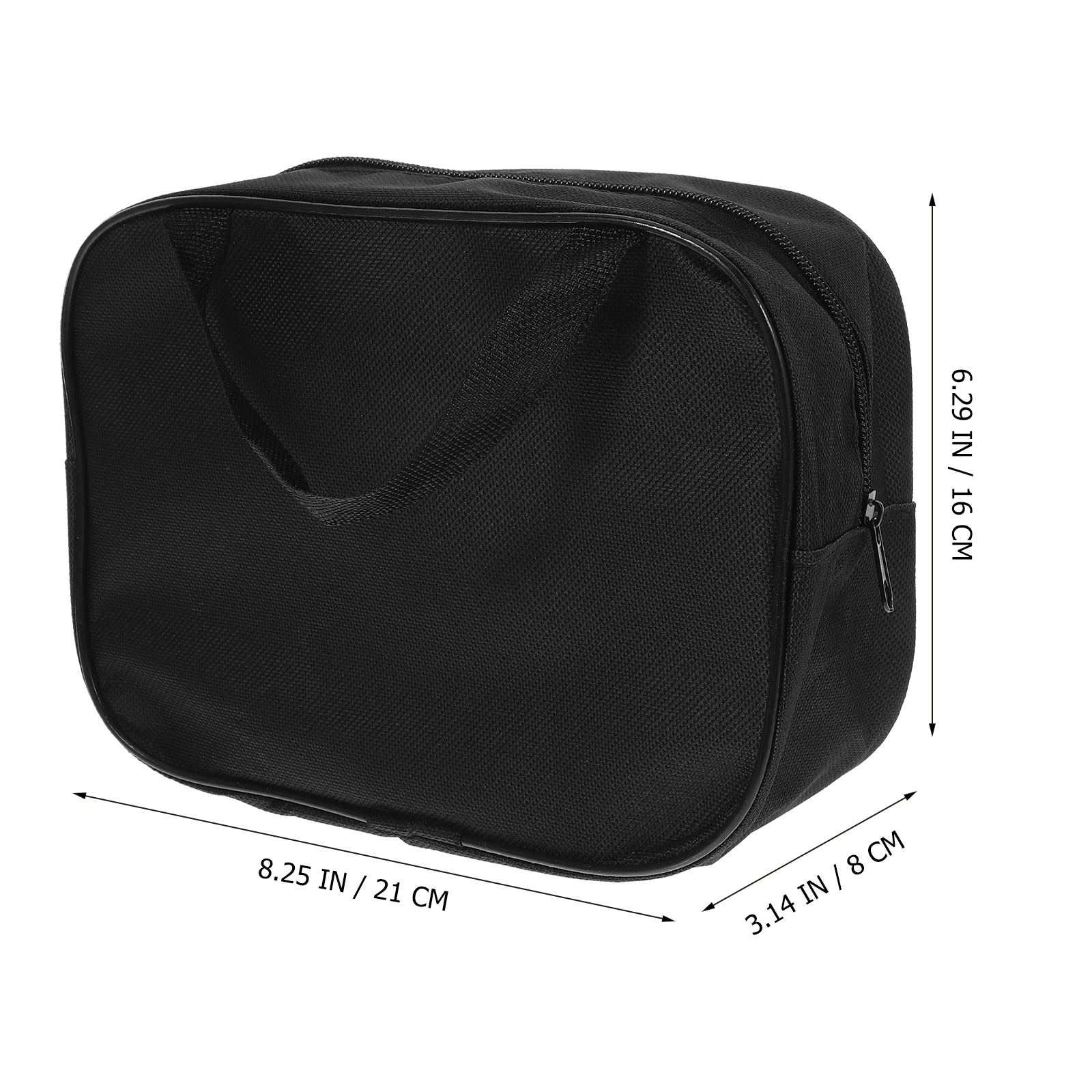 

Portable Car Pump Bag Inflatable Storage Pouch Black Cloth Tire Pump Carrier Travel Tool Organizer For Car