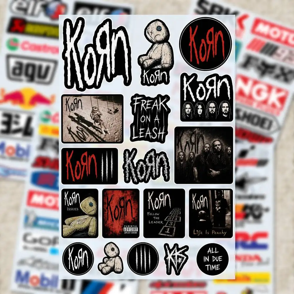 K-Korn Japanese Motorcycle Sticker Suitable for Motorcycle Body Reflective Car Sticker Helmet Decal