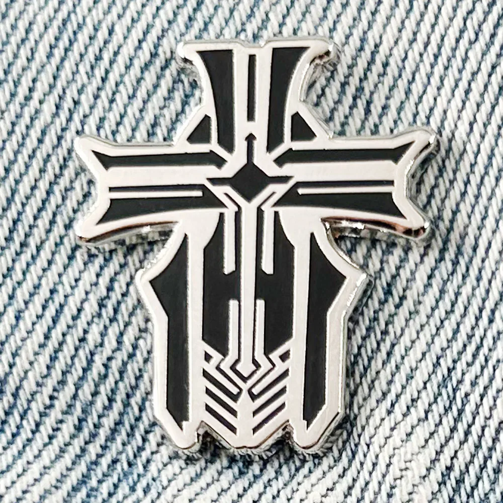 Azur Lane Faction Badge Iron Blood Logo Lapel Pin Game Peripheral Gamer Cosplay Gift Novelty Fun Backpack Decorative