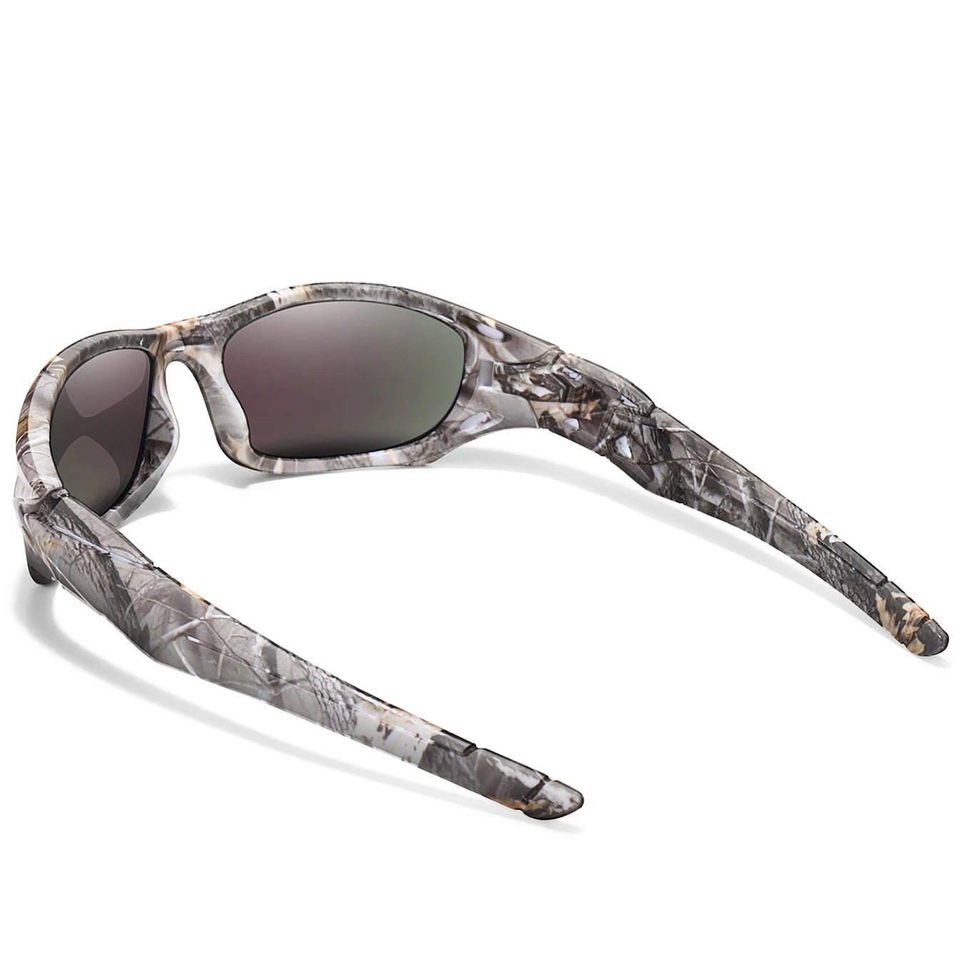 3 Pairs Polarized Fishing Sunglasses for Men Women Classic Camouflage Shades UV400 for Outdoor Driving Cycling Hiking