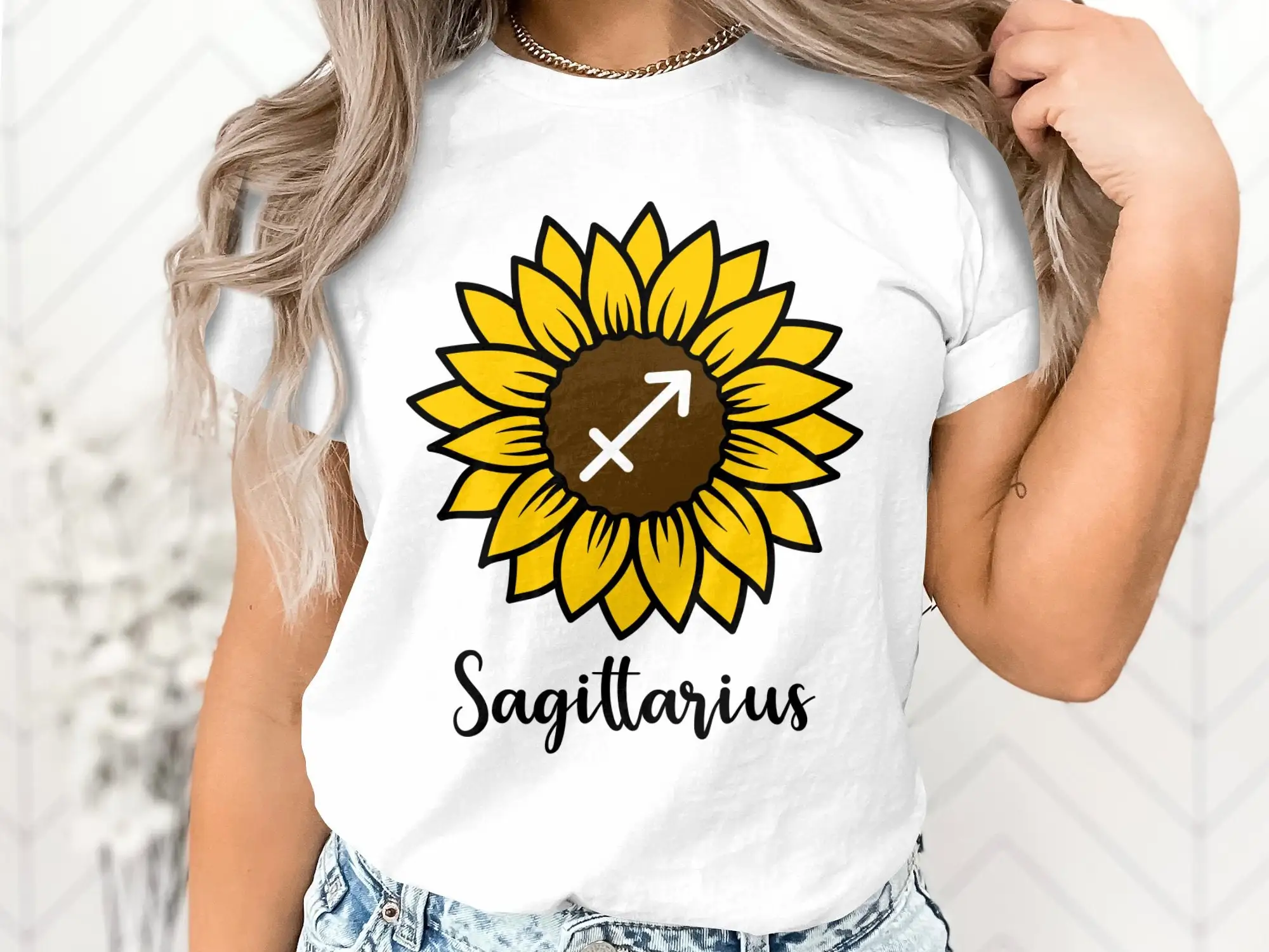 Horoscope Astrology Zodiac Signs Sagittarius T Shirt Ladies Birthday Sign