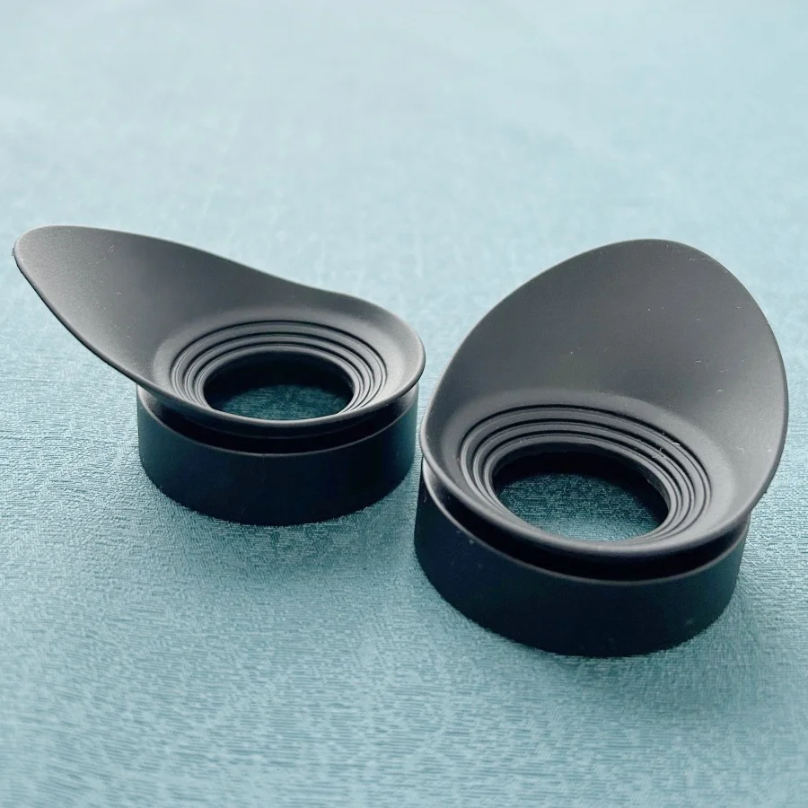 2 PCS 40mm Rubber Eyepiece Eye Shield Binoculars Eye Guards Microscope Eye Cups Olympus Suitable