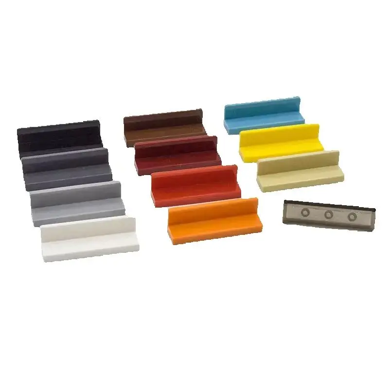 10 Stück 15207 Stuhlplatte 1 x 4 x 1 Bausteine MOC-Konstruktion kompatibel mit Ziegeln Kinderspielzeug Geschenkbox