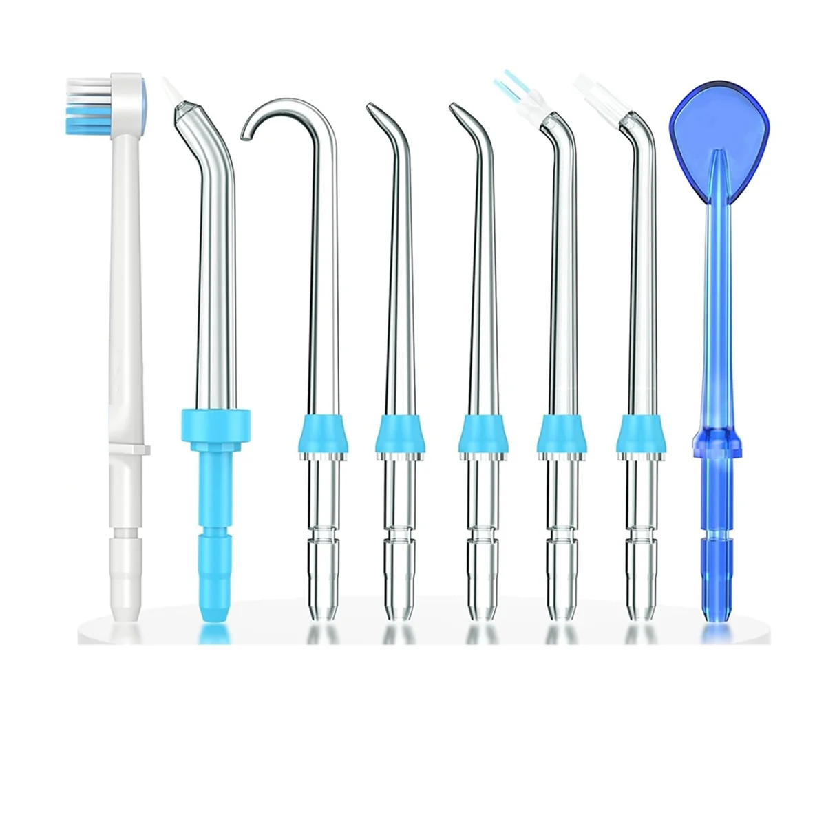 Pontas de substituição quentes para flosser de água waterpik, pontas clássicas de jato de substituição compatíveis para irrigador oral waterpik