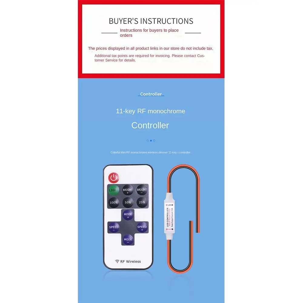 New Adaptor Mini RGB Controller DC 5-24 Smart LED Light Strip Female Plug to 4Pin Connector RF Wireless RGB Controller Adaptor
