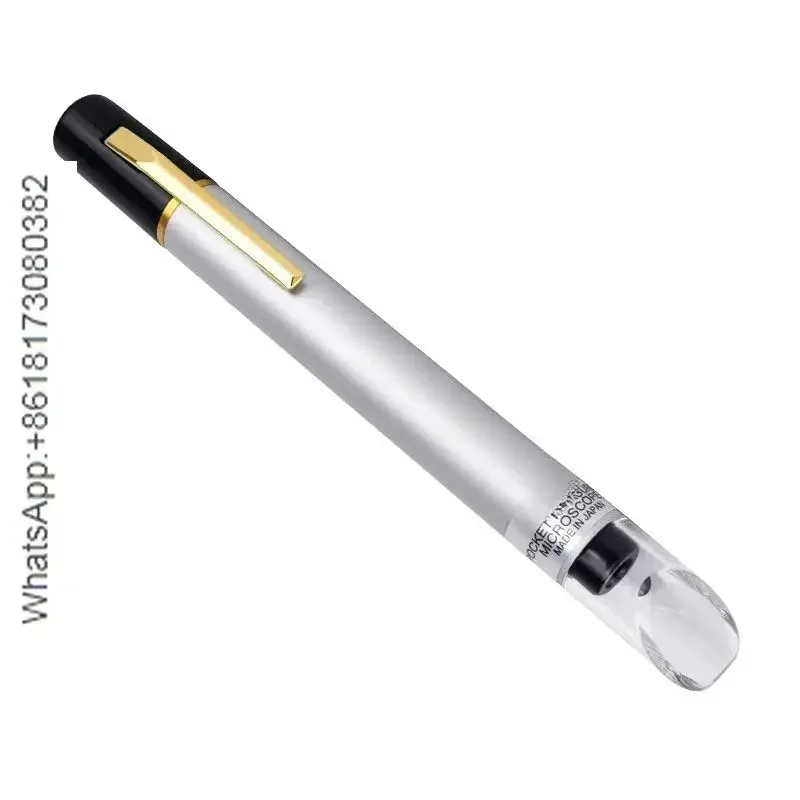 Handheld magnifying glass with graduated pen 2036-25X/50X microscope