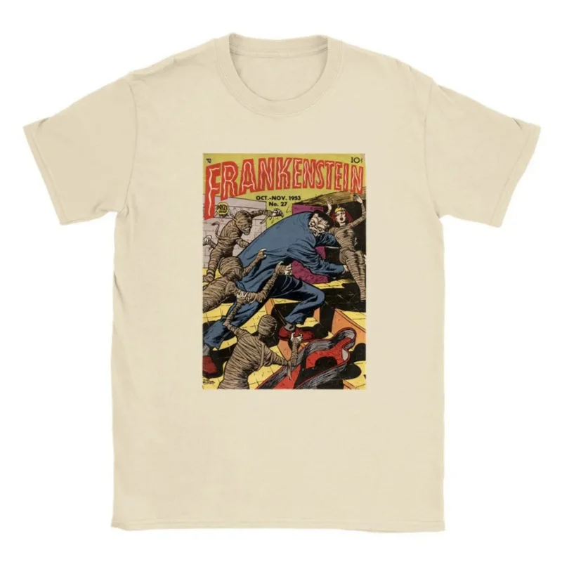 

Футболка FrankensteinOldComicShirt: ВИНТАЖНАЯ рубашка для мужчин и женщин