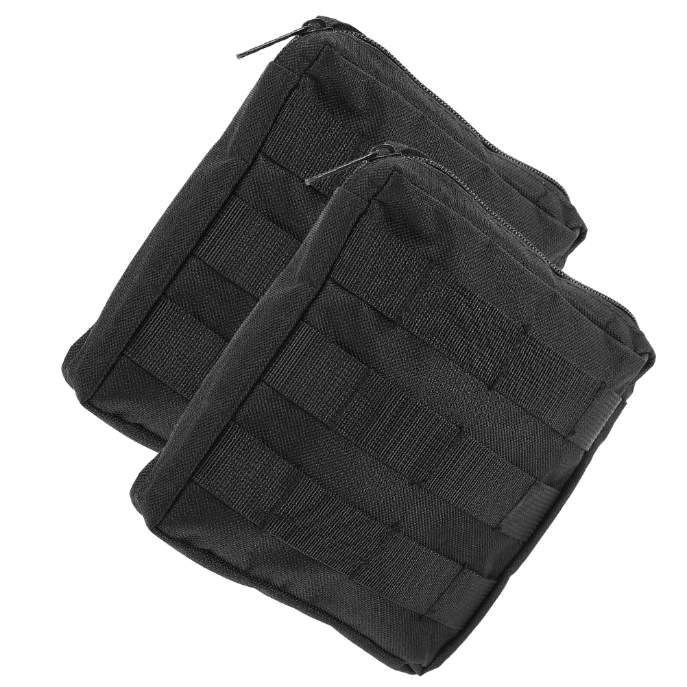 

2 Pcs Storage Bag Mobile Phone Multi-function Waist Oxford Cloth Multipurpose Man