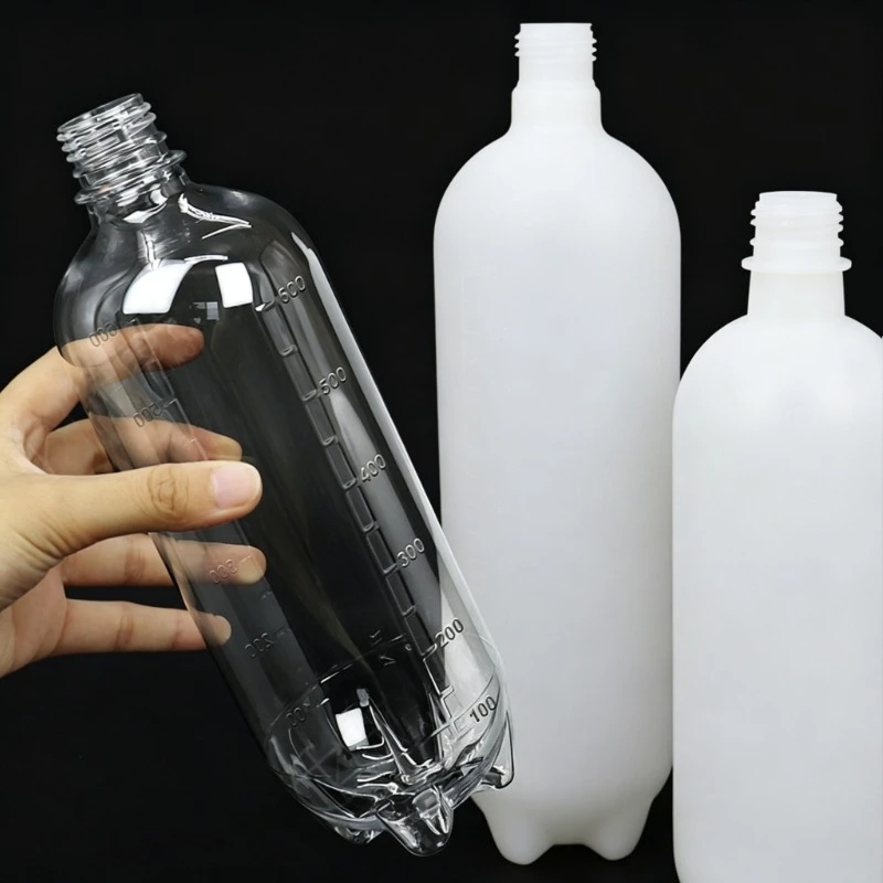 Dental Chair Turbine Water Storage Bottle Transparent Pressure Resistant 600ML 1000ML Water Storage Bottle Without Lid Lab Tools