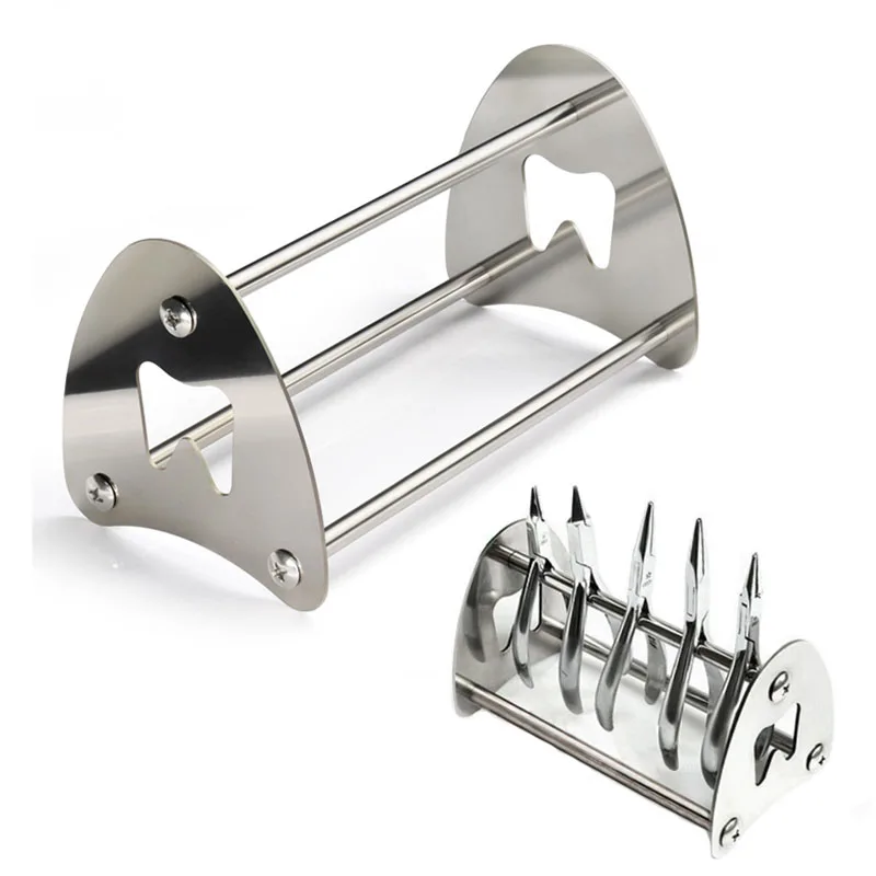 

Dental Removable Plier Shelf Placement Rack Stainless Steel Stand Holder for Dentistry Orthodontic Forceps Scissors Dentist Tool