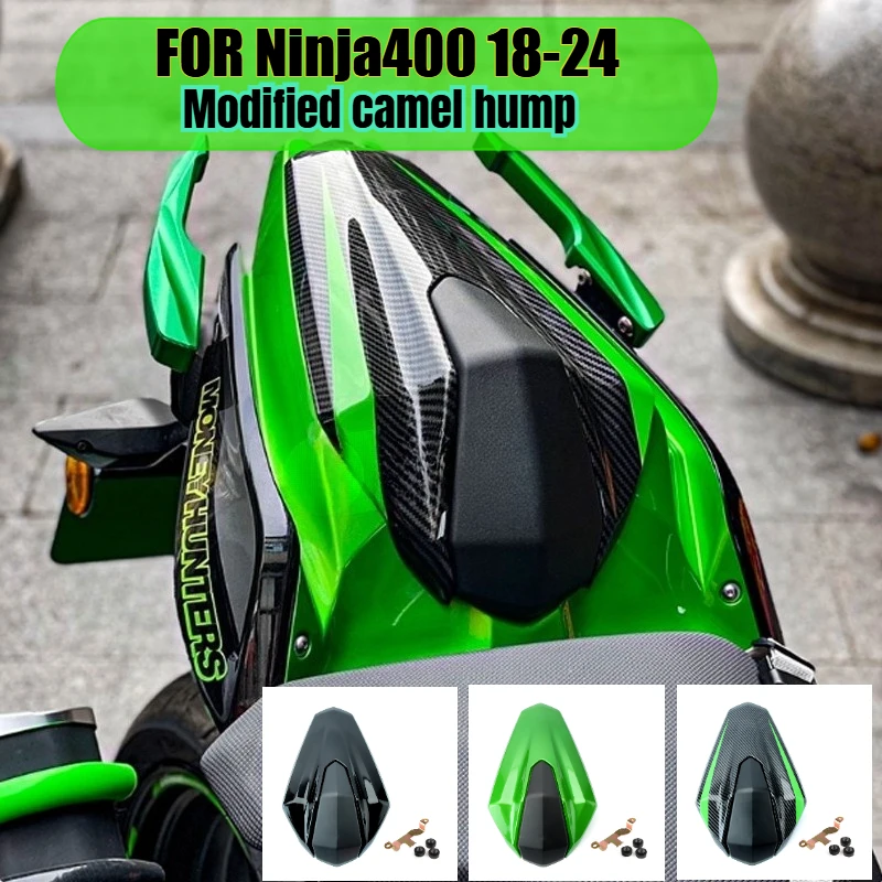 FÜR Kawasaki Ninja 400 Z400 Ninja 400 Z400 EX400 2018-2024 ABS Motorrad Hinten Passagier Sozius Sitz Abdeckung Verkleidung sitz Gugel